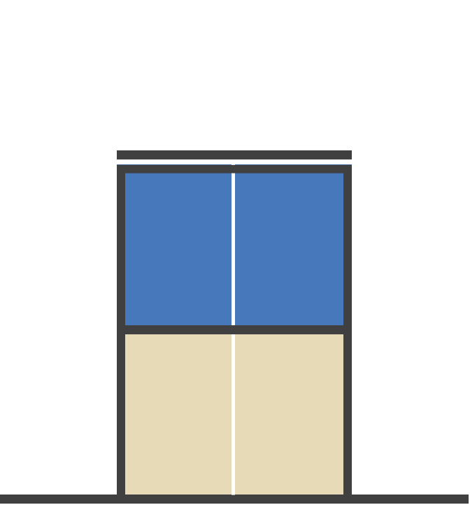 Flexa – technical drawing